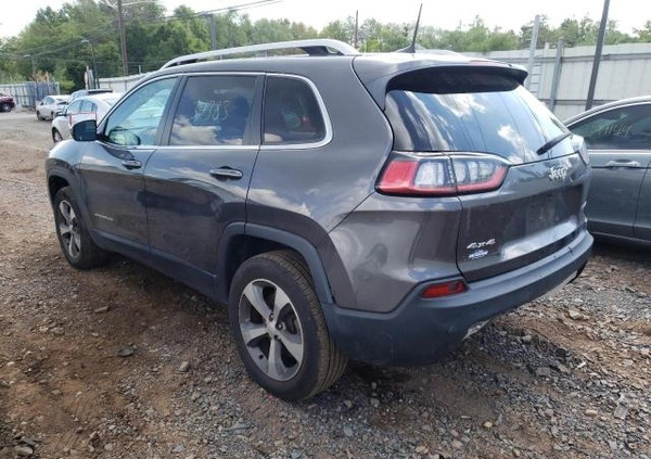 Jeep Cherokee cena 45900 przebieg: 34800, rok produkcji 2019 z Łódź małe 37